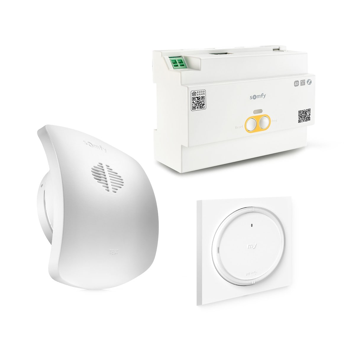 Somfy - Pack Simplissim TaHoma Rail Din S & Amy® lanceur de scenario