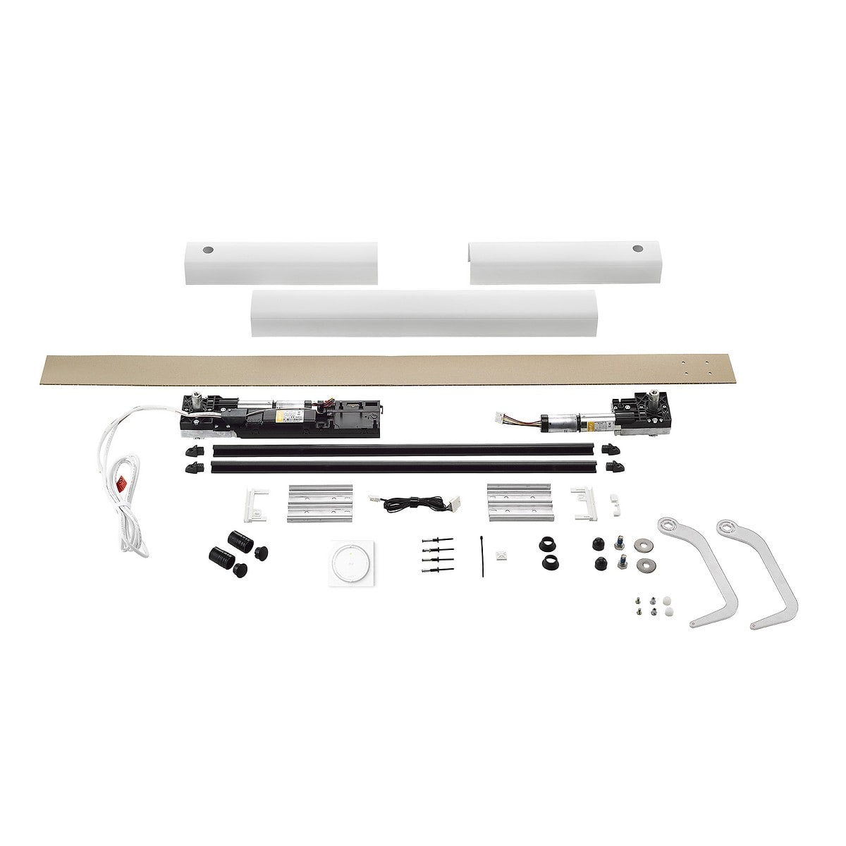 Somfy - Kit de motorisation pour volet battant Yslo® Flex io Slim 2 vantaux - blanc