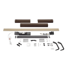 Somfy - Kit de motorisation pour volet battant Yslo® Flex io Slim 2 vantaux-marron/noir