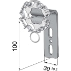 Somfy - Support moteur avec ring