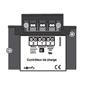 Somfy - Boitier electronique controleur de charge solarset - sav