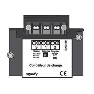 Somfy - Boitier electronique controleur de charge solarset - sav