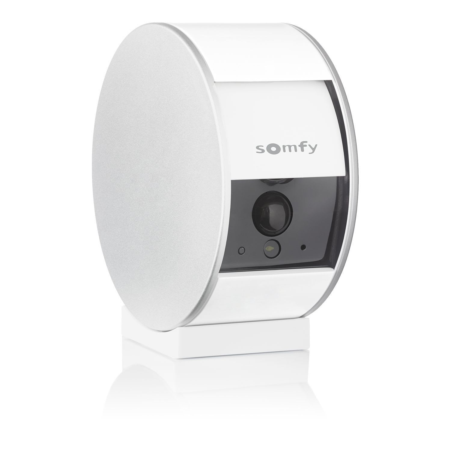 Somfy - Somfy Indoor Camera équipée d?un volet motorisé pour protéger la vie privée