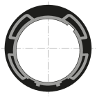 Somfy - Cour lt 60 tube heroal octo125