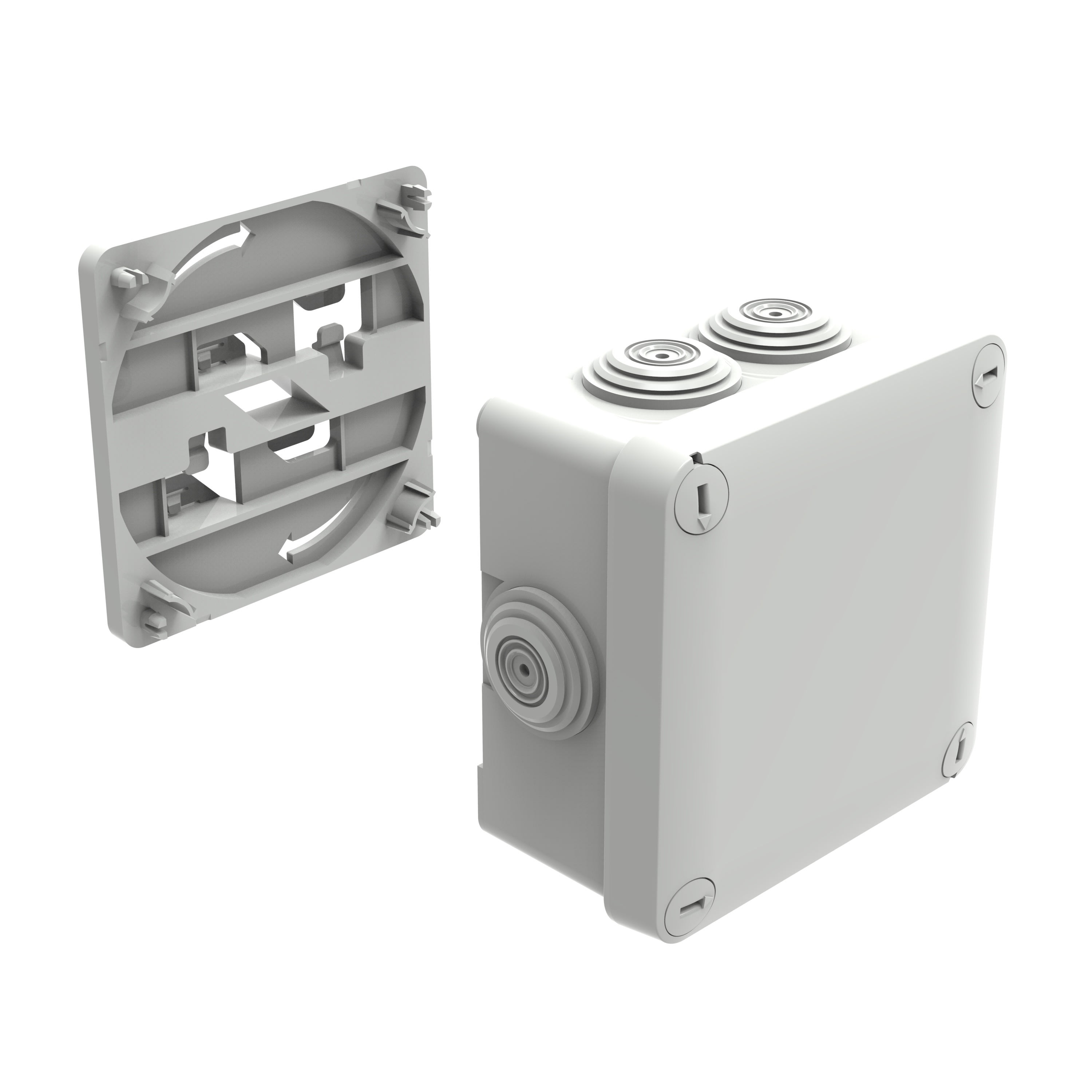Lcm - Kit boite Plexo 105X105 + interface CDC Fil