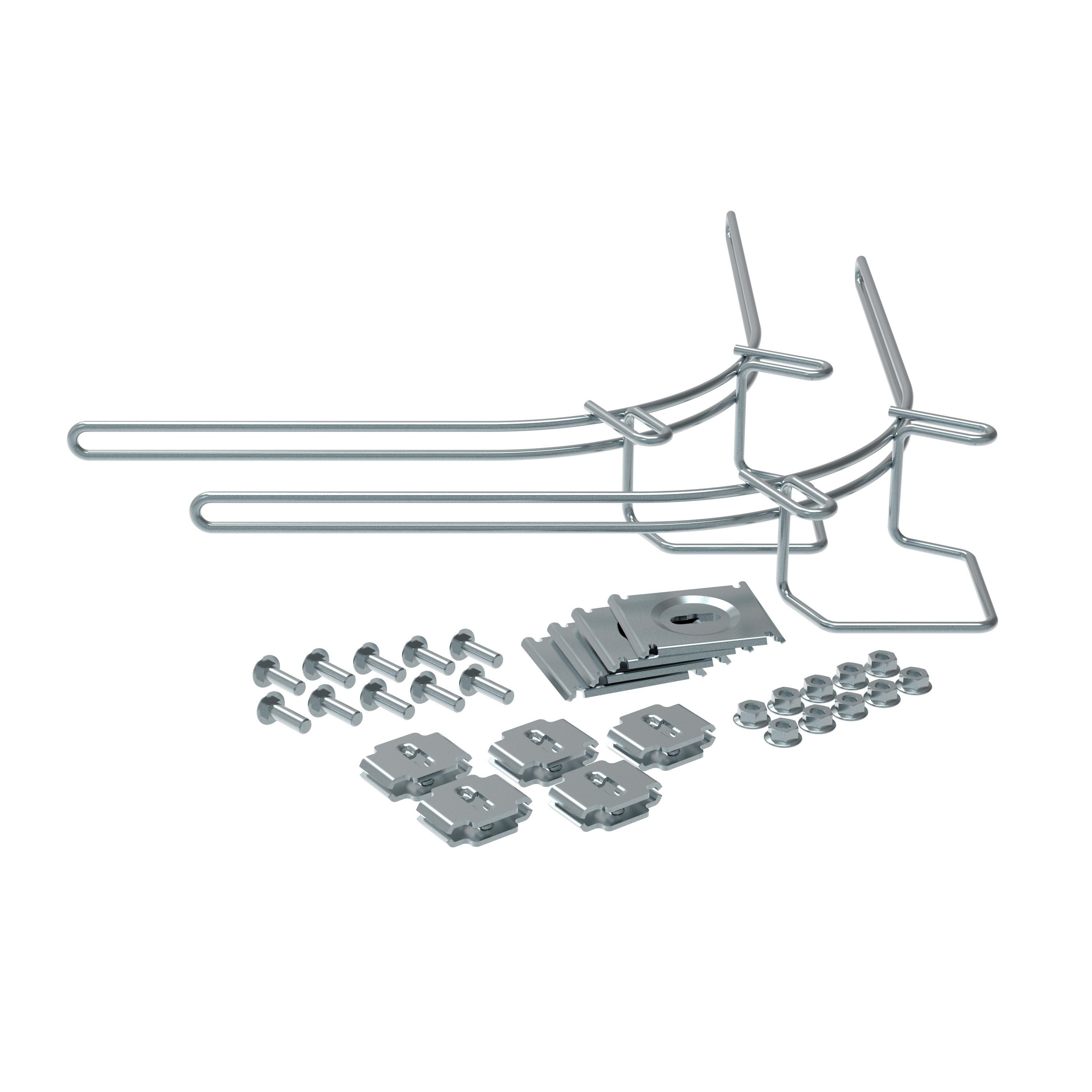 Lcm - Kit accessoires flexibles RAD T 90 Kit  hauteur 54 150mm HR