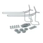Lcm - Kit accessoires flexibles RAD T 90 Kit hauteur 105 150mm EZ