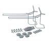 Lcm - Kit accessoires flexibles RAD T 90 kit hauteur 105 15mm 304L