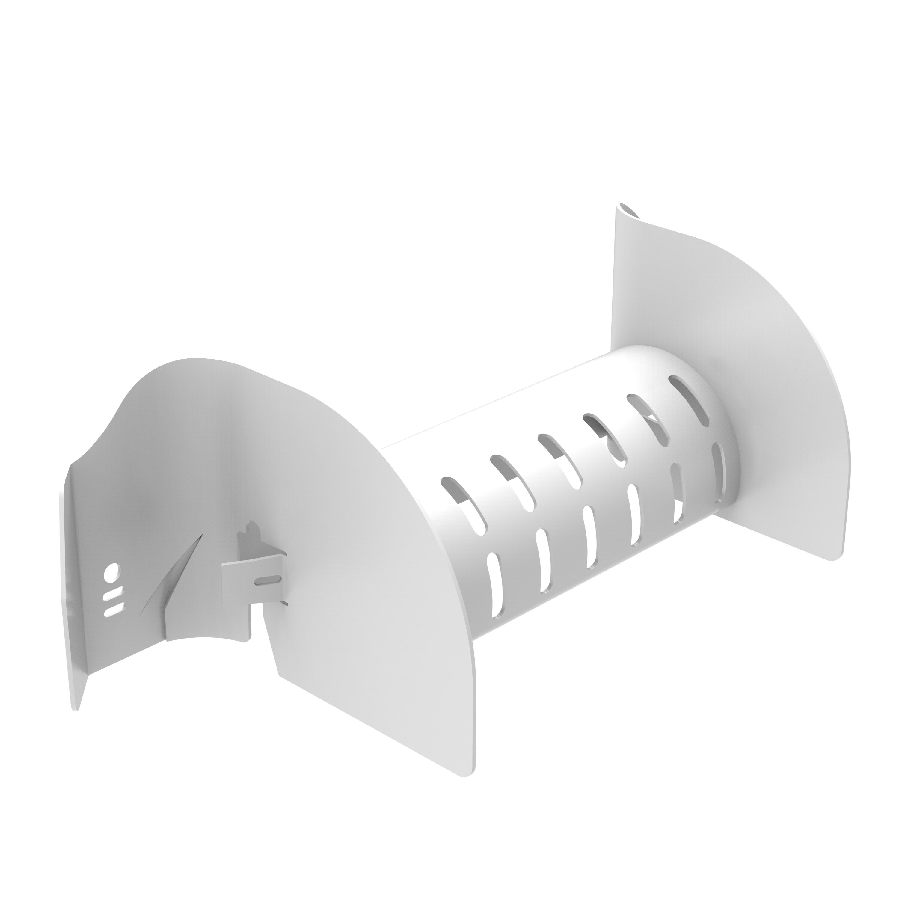 Lcm - Déversoir universel UDO largeur 8P 200mm Blanc