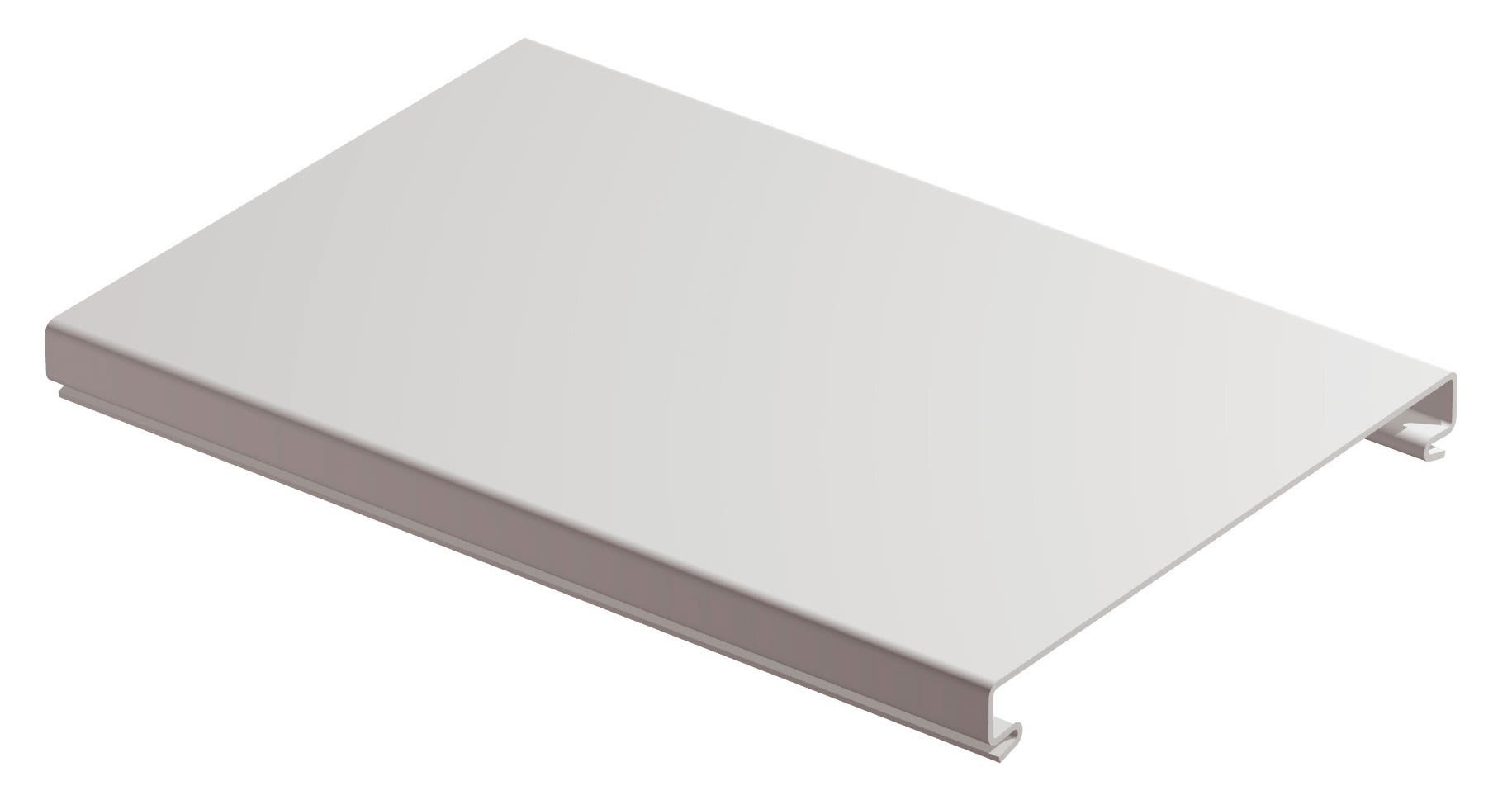 Lcm - Chemin de câbles PVC couvercle L 400 ISIPLAST