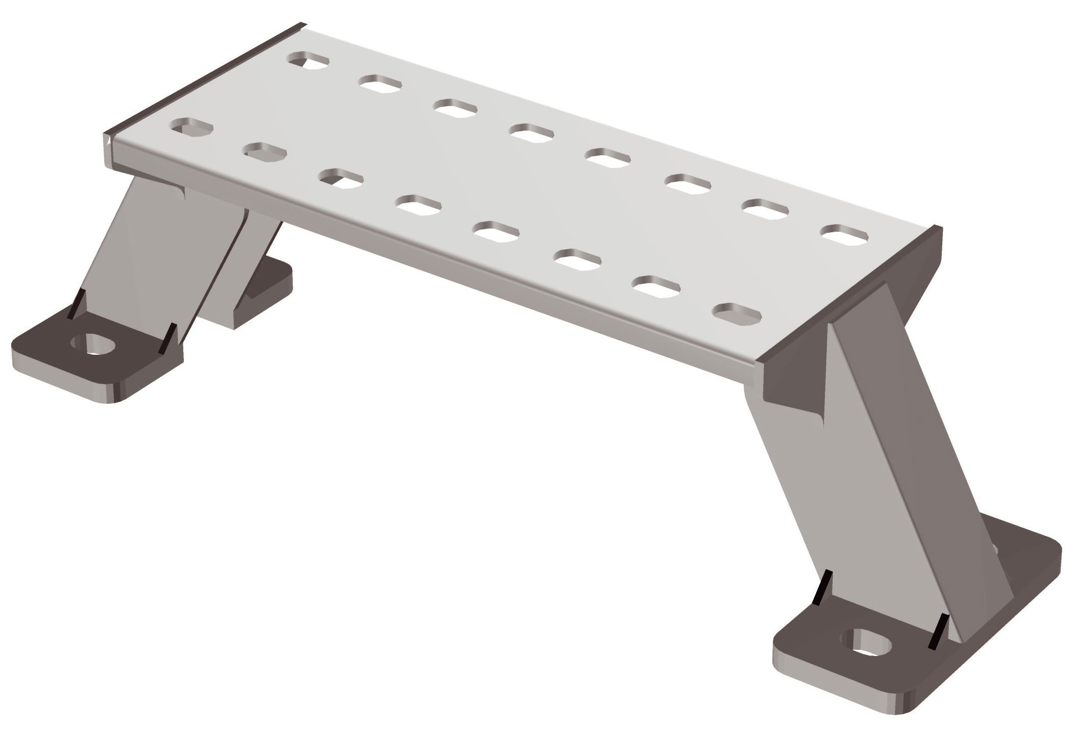 Lcm - Chemin de câbles PVC Réhausse L 400 ISIPLAST