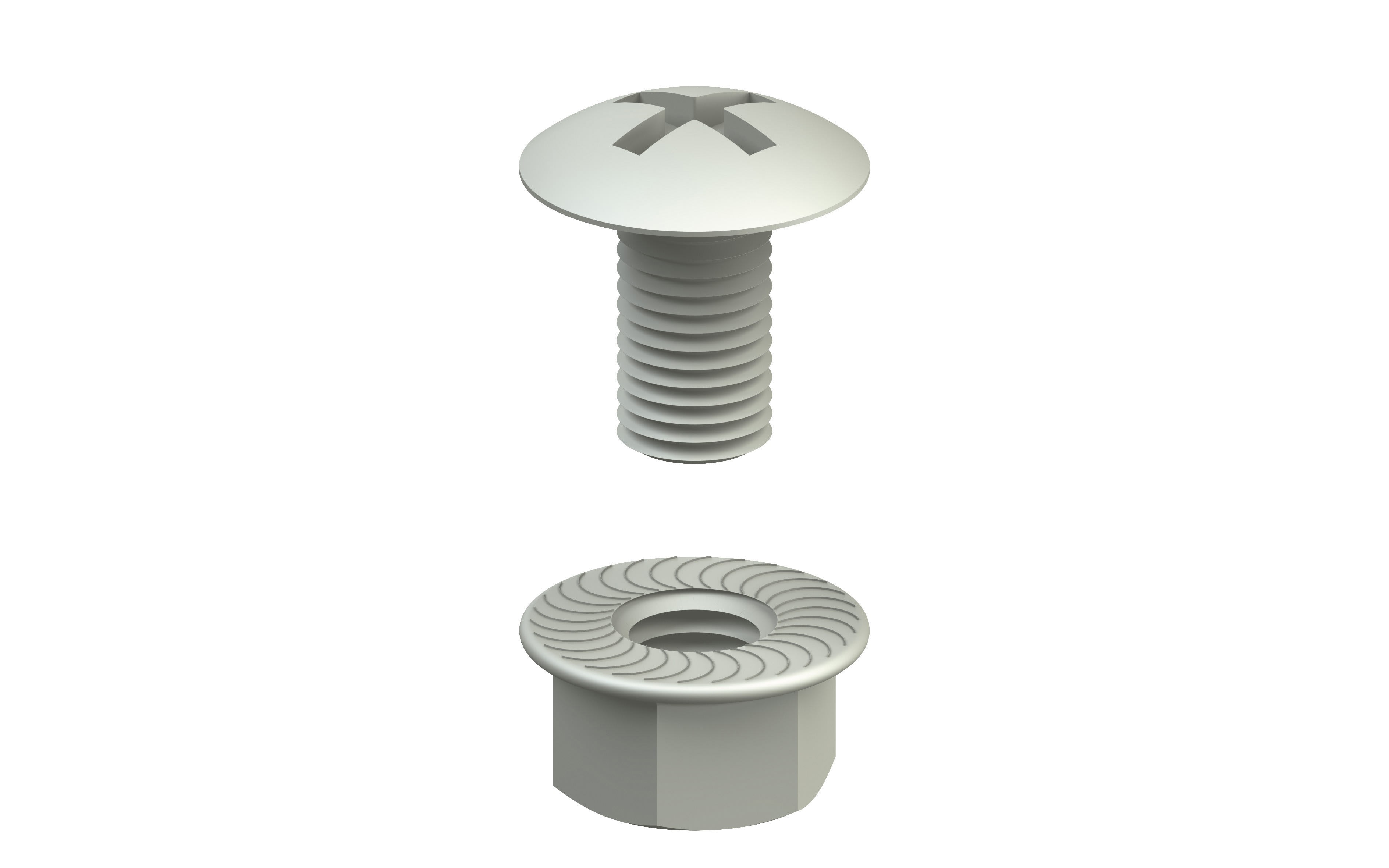 Lcm - Boîte 100 boulons TRL 6X12 EZ
