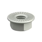 Lcm - Boîte 100 écrous embase crantée EEC M8 EZ