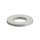 Lcm - Boîte 100 rondelles plates RM8 EZ