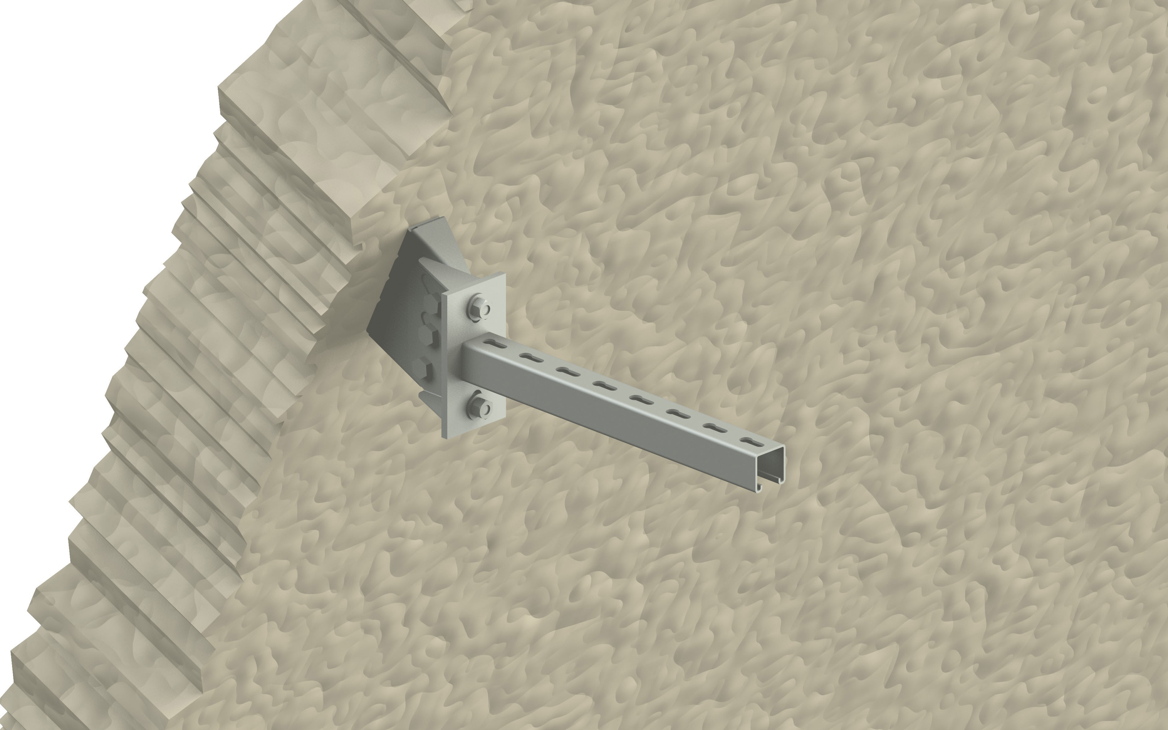 Lcm - Platine orientable universelle GS