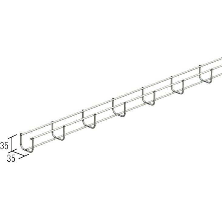 Lcm - Couvercle Télex rail CP35 316L