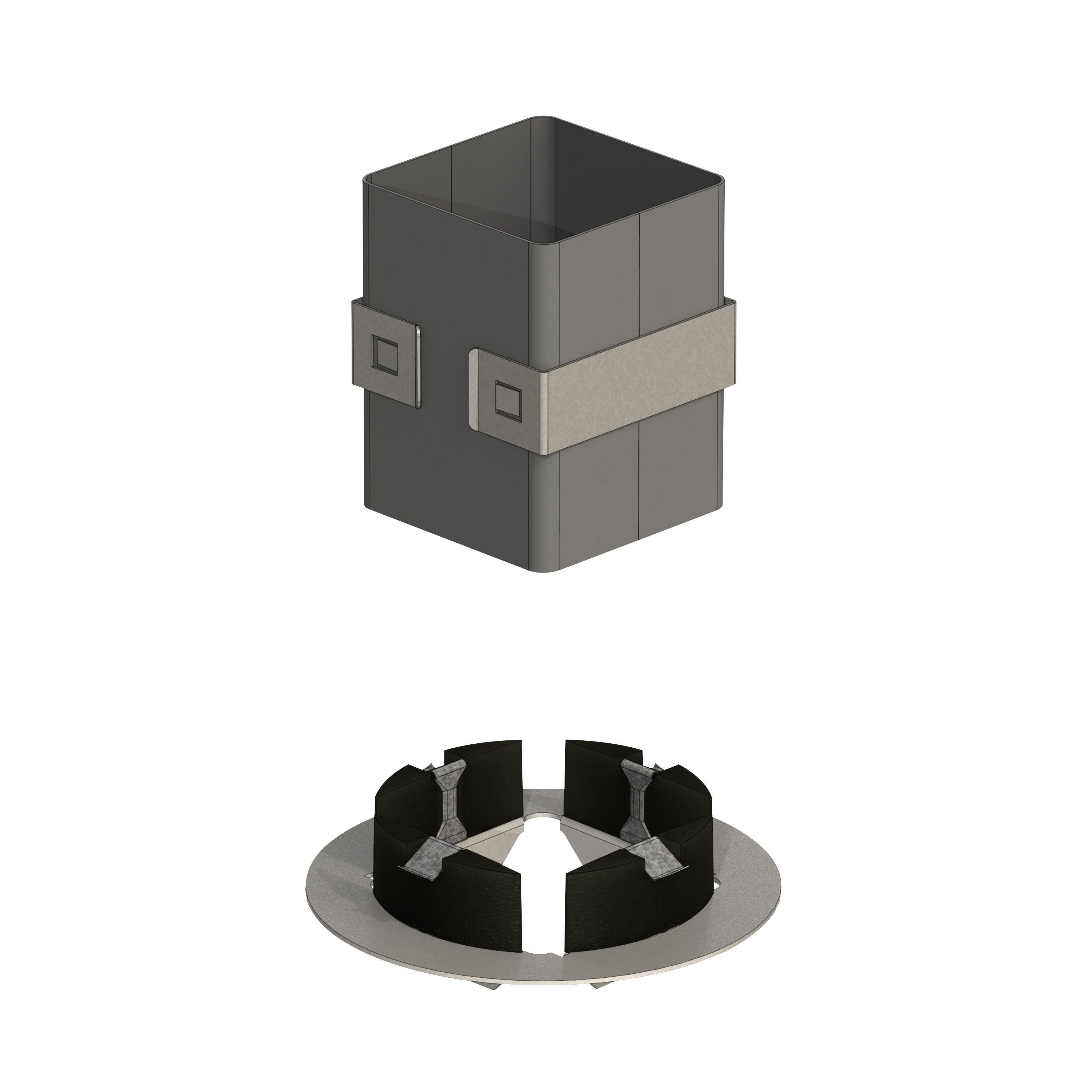 Lcm - EZP133KT - Adaptateur cylindrique pour EZD33T