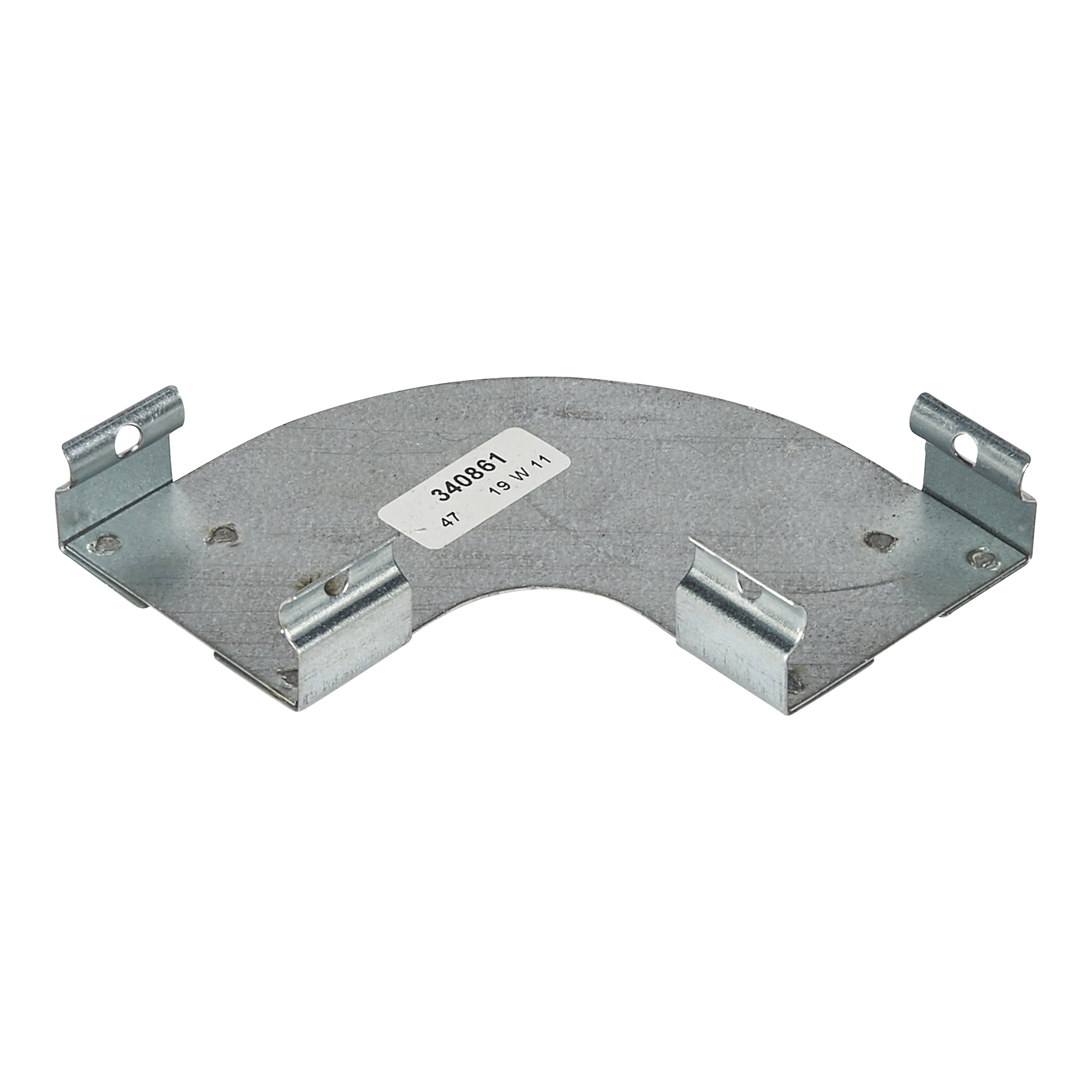 Lcm - P31-Couvercle Coude 90° L50 ZnMg