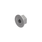Lcm - Ecrou embase crantée M8 ZnNi