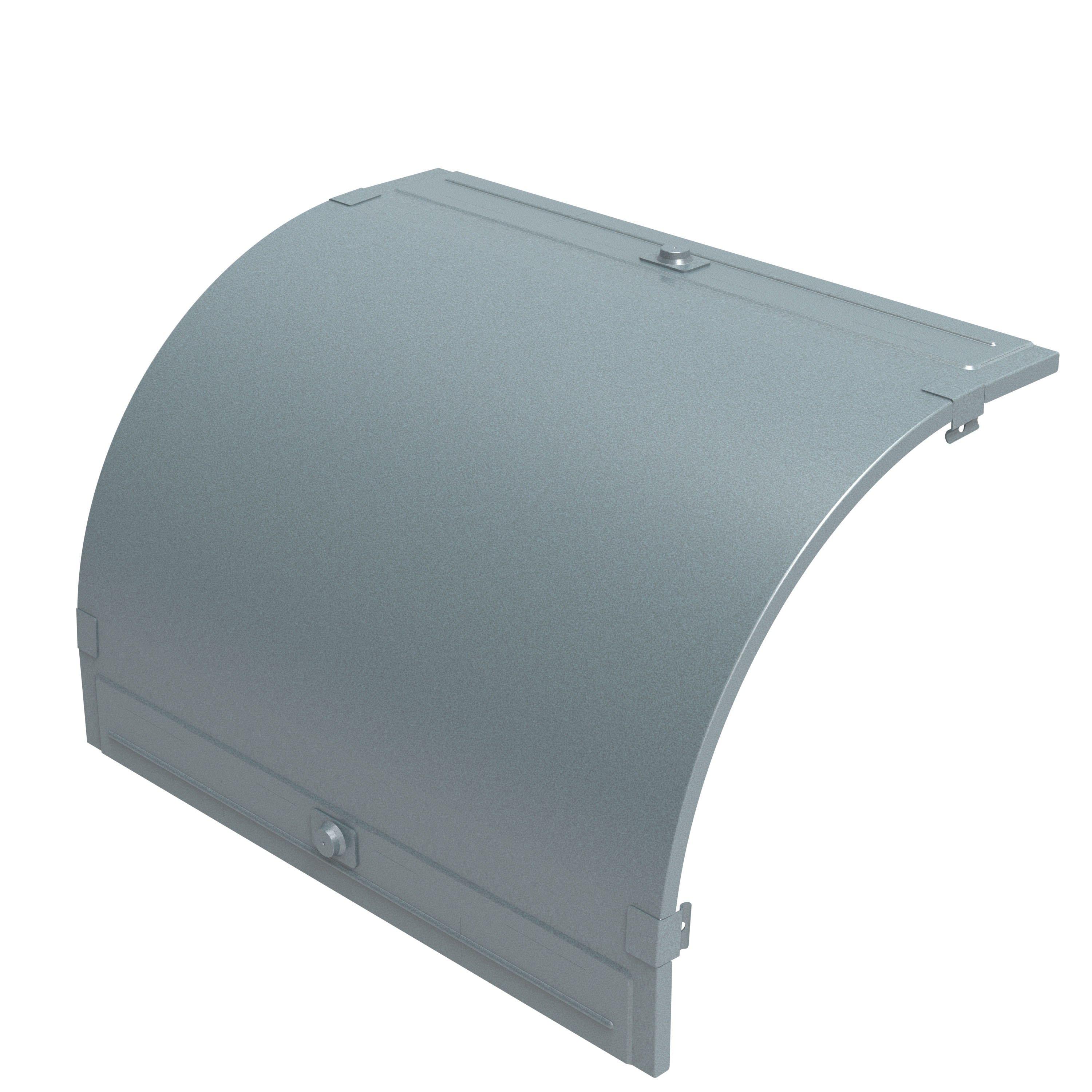 Lcm - P31-Couvercle changement plan convexe 90° L400 IN316L