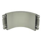 Lcm - Chemin de câbles PVC coude ascendant à 90° + couvercle 200x50 ISIPLAST
