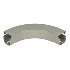 Lcm - Chemin de câbles PVC coude horizontal + couvercle 75x75 ISIPLAST