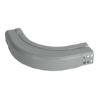 Lcm - Chemin de câbles PVC coude ascendant à 90° + couvercle 75x75 ISIPLAST