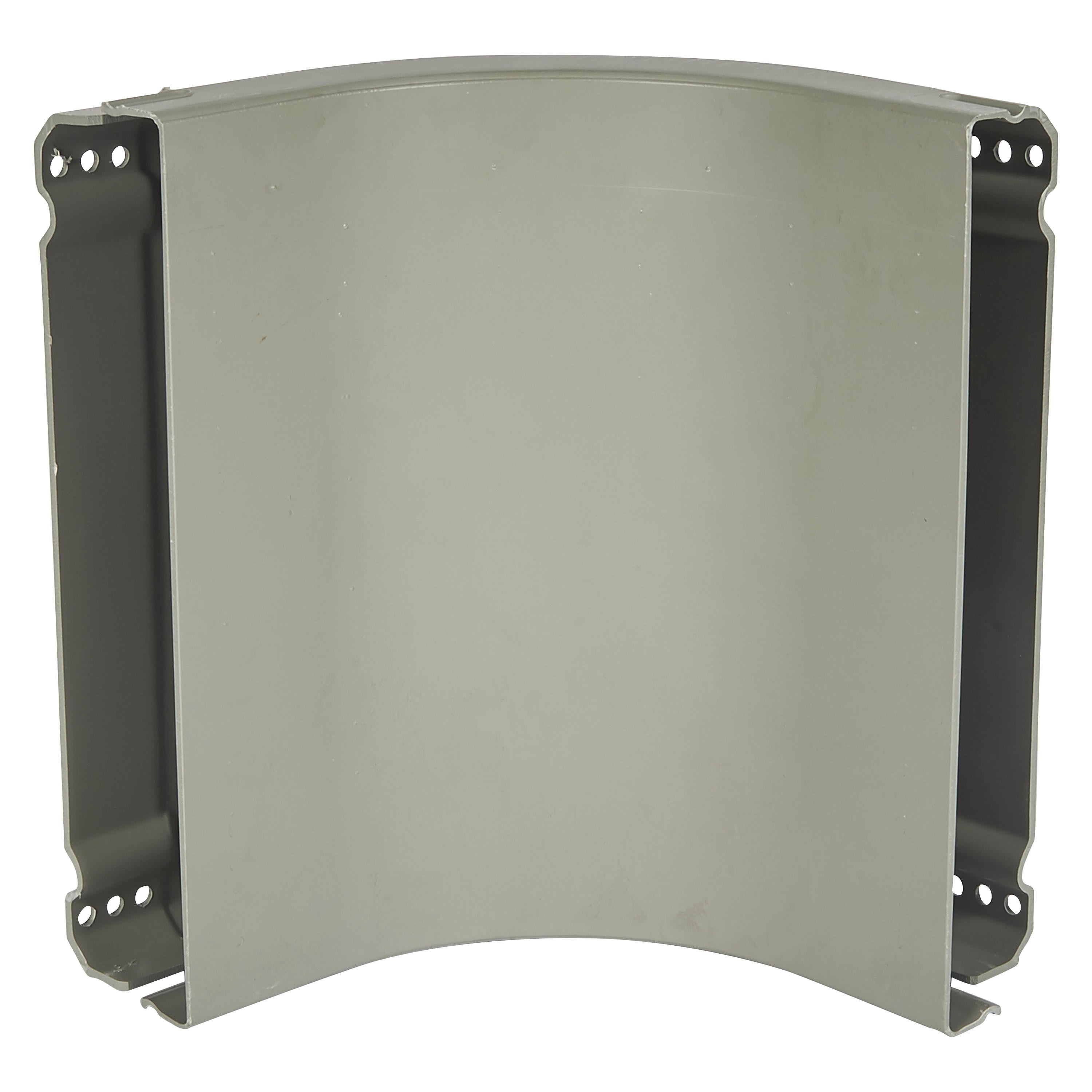 Lcm - Chemin de câbles PVC coude ascendant à 90° + couvercle 400x75 ISIPLAST