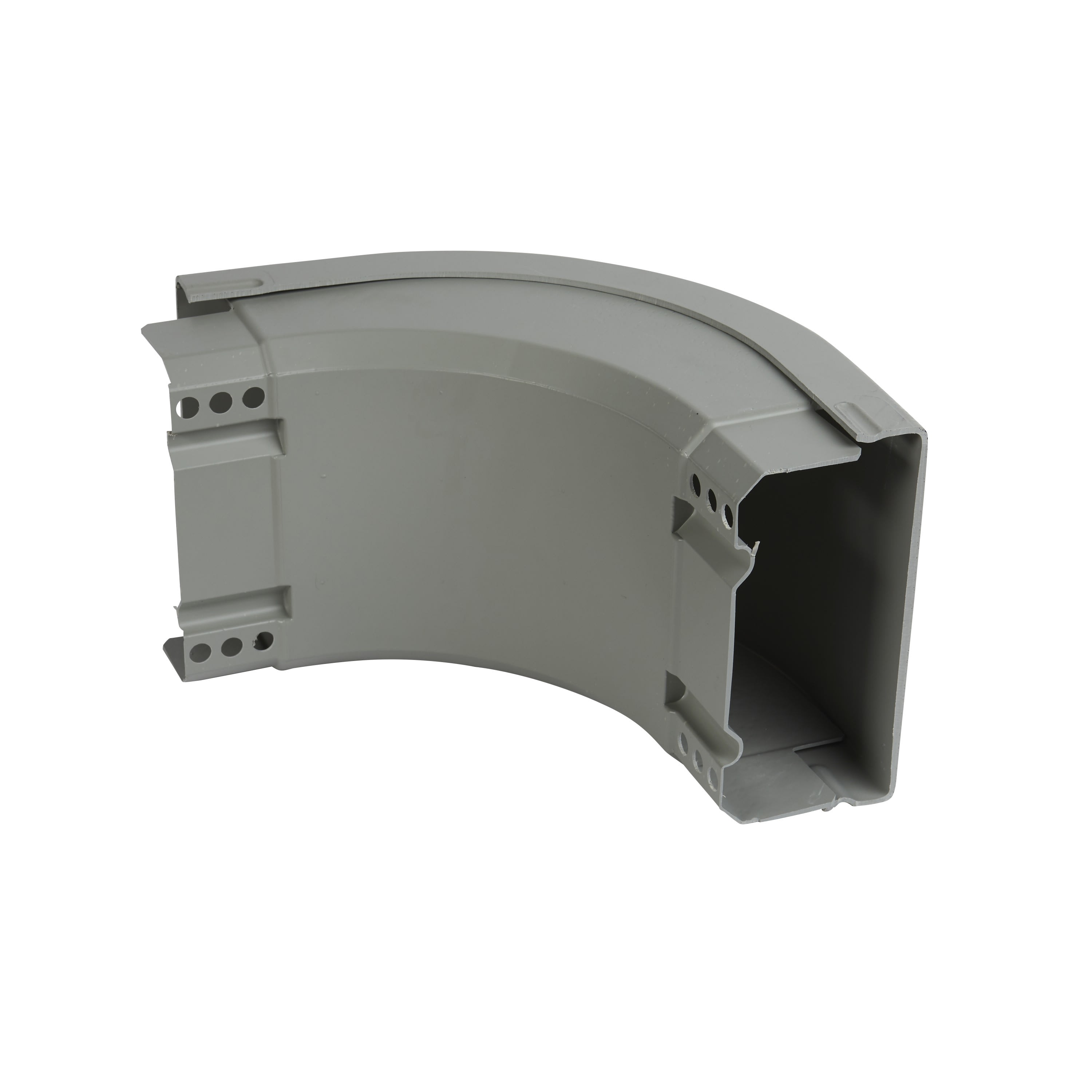 Lcm - Chemin de câbles PVC coude descendant à 90° + couvercle 200x100 ISIPLAST