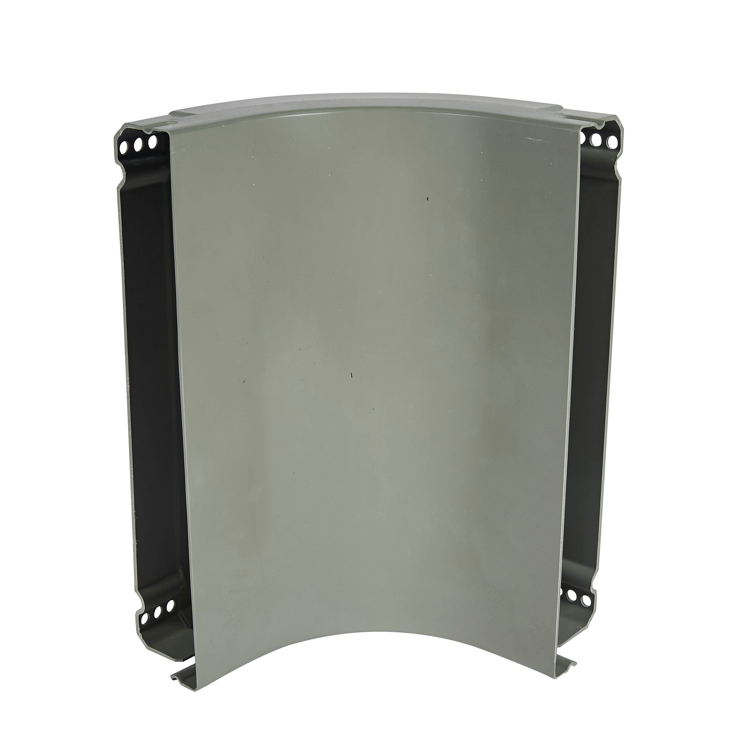 Lcm - Chemin de câbles PVC coude ascendant à 90° + couvercle 500x100 ISIPLAST