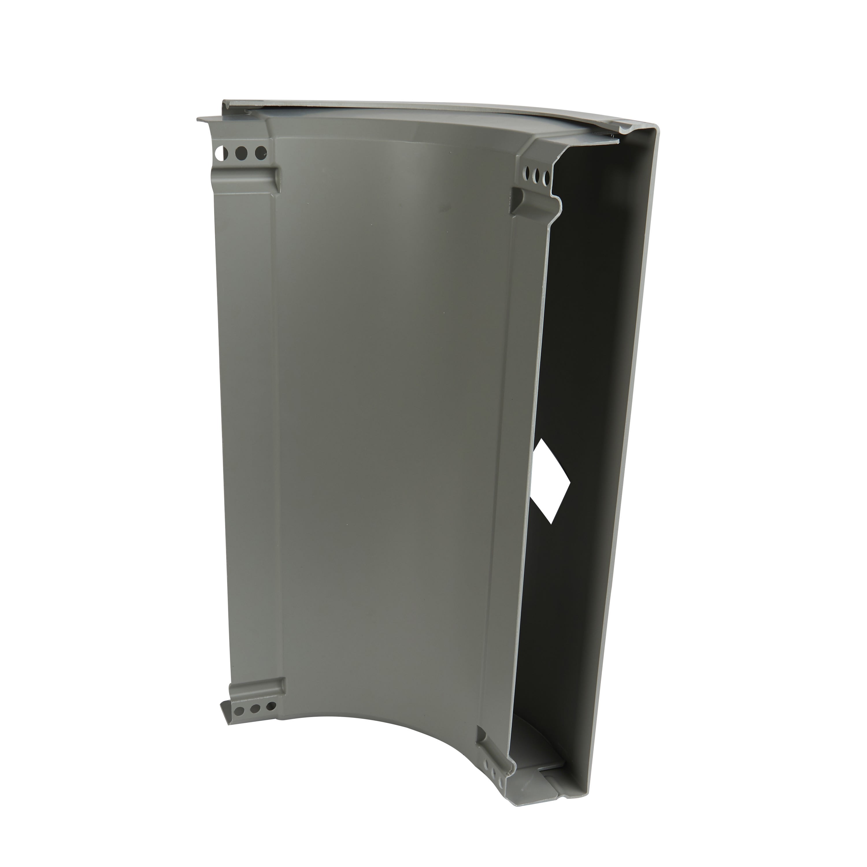 Lcm - Chemin de câbles PVC coude descendant à 90° + couvercle 600x100 ISIPLAST
