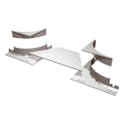 Lcm - Chemin de câbles PVC kit de dérivation en té 500x100 ISIPLAST