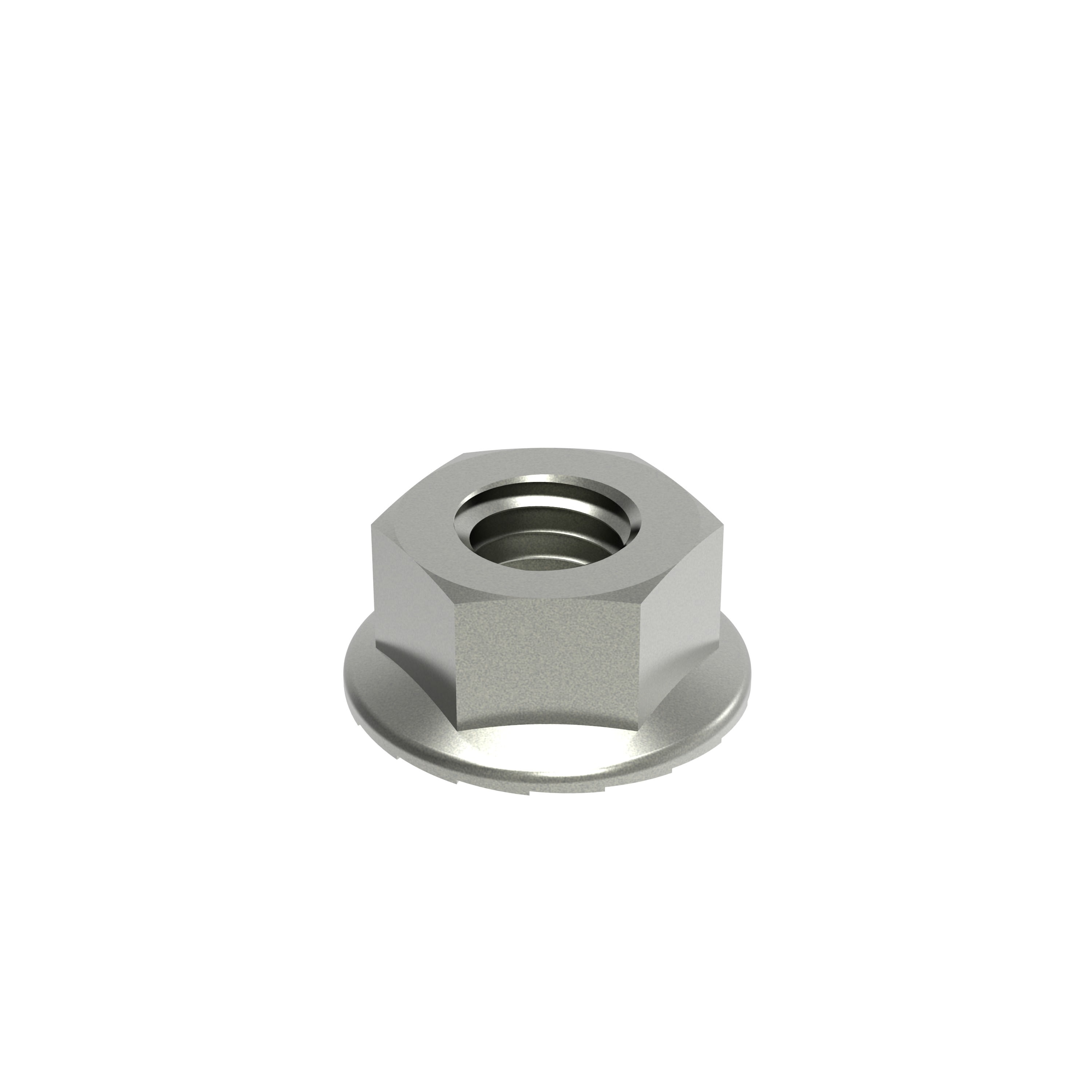 Lcm - Boîte 50 écrous embase crantée embase crantée EEC M10 IN316L