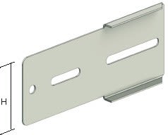 Lcm - GLO4 - Éclisse dérivation VKV 60 GC