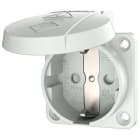 MENNEKES ELECTROTECHNIQUE FRANCE - Prise semi-encastrée SCHUKO 16A 2p+PE 230V IP54