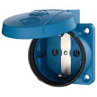 MENNEKES ELECTROTECHNIQUE FRANCE - Prise semi-encastrée SCHUKO 16A 2p+PE 230V IP54