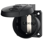 MENNEKES ELECTROTECHNIQUE FRANCE - Prise semi-encastrée SCHUKO 16A 2p+PE 230V IP54