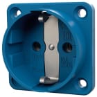 MENNEKES ELECTROTECHNIQUE FRANCE - Prise semi-encastrée SCHUKO 16A 2p+PE 230V IP20