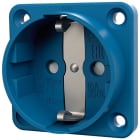 MENNEKES ELECTROTECHNIQUE FRANCE - Prise semi-encastrée SCHUKO 16A 2p+PE 230V IP20