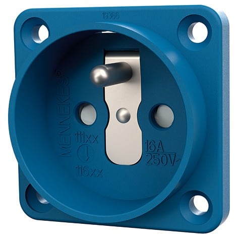 MENNEKES ELECTROTECHNIQUE FRANCE - Prise semi-encastrée 16A 2p+PE 230V IP20