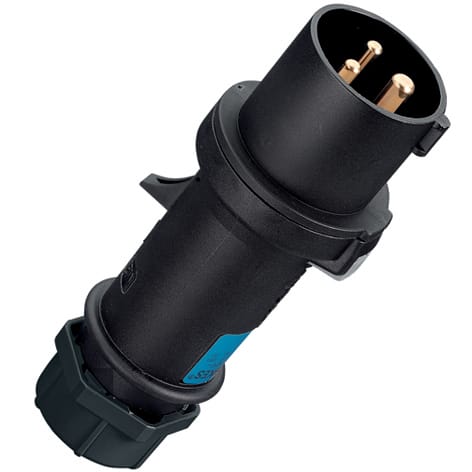 MENNEKES ELECTROTECHNIQUE FRANCE - FICHE ProTOP NOIR 16A 3P 230V PRESSE ETOUPE IP44