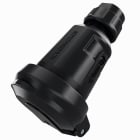 MENNEKES ELECTROTECHNIQUE FRANCE - Prolongateur SCHUKO 16A 2p+PE 230V IP54 raccordement vis norme allemande noir