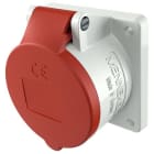 MENNEKES ELECTROTECHNIQUE FRANCE - Prise a encastrer Twin 32A4p6h400V IP44