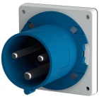 MENNEKES ELECTROTECHNIQUE FRANCE - Socle connecteur 63A3p6h230V IP44