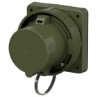 MENNEKES ELECTROTECHNIQUE FRANCE - Socle connect. 125A 5P 6h IP67