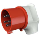 MENNEKES ELECTROTECHNIQUE FRANCE - Fiche coudée 32A 5P 6h 400V IP44