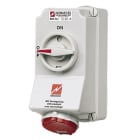 MENNEKES ELECTROTECHNIQUE FRANCE - SOCLE de PRISE SAILLIE . 16A 5P 400V VERROUIL.DUO IP44