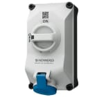 MENNEKES ELECTROTECHNIQUE FRANCE - Prise murale DUO 16A 3P 6h IP44