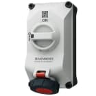 MENNEKES ELECTROTECHNIQUE FRANCE - Prise murale DUO 16A4p6h400V IP69