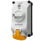 MENNEKES ELECTROTECHNIQUE FRANCE - Prise murale DUOi 32A 4P 4h IP44